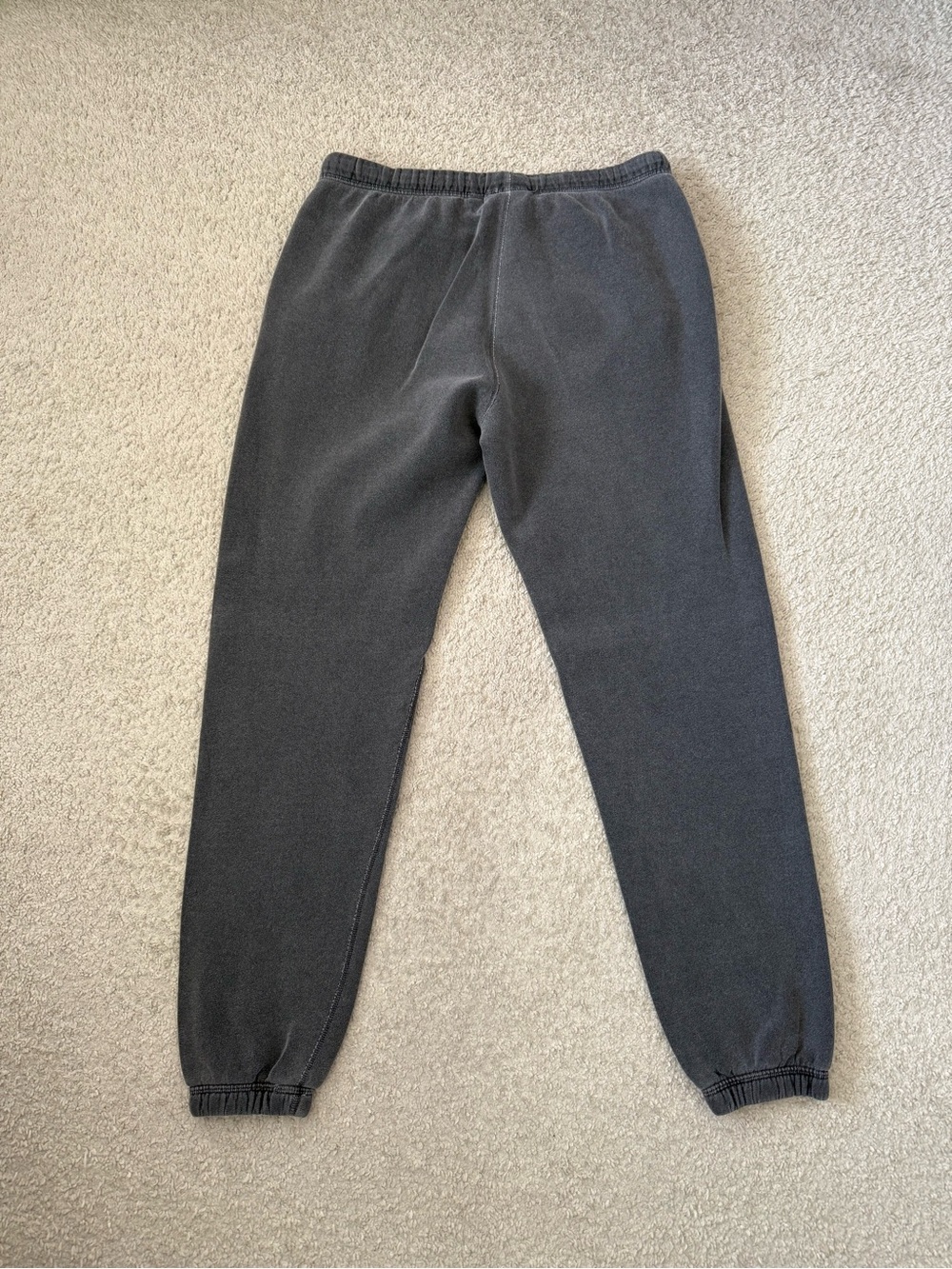 Embroidered Owl Octobers Very Own OVO Dark Gray Sweatpants Joggers - Picture 6 of 6